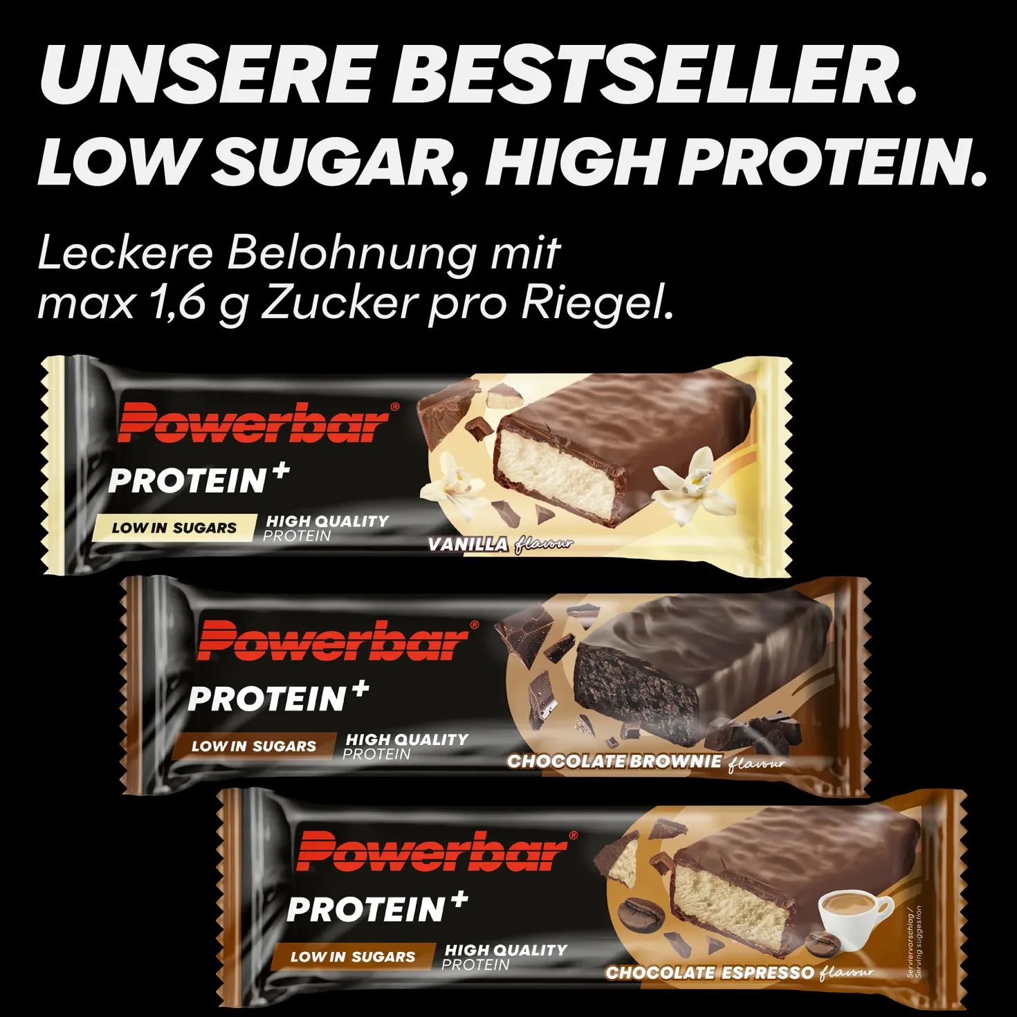 Protein+ Low in Sugars (16x35g)