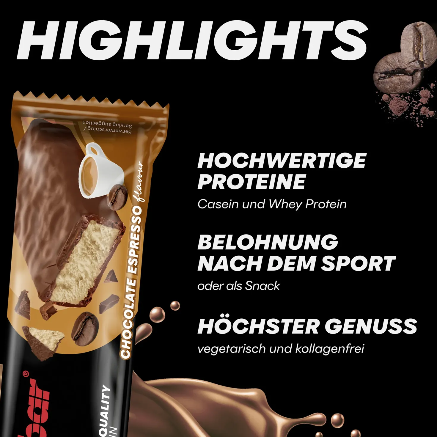 Protein+ Low in Sugars (16x35g)