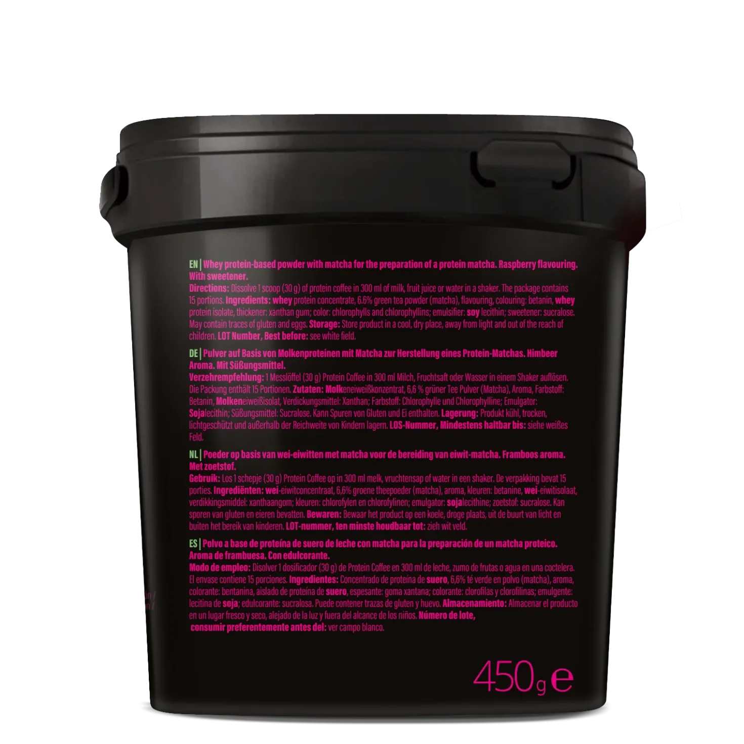 Protein Matcha Raspberry (450g)