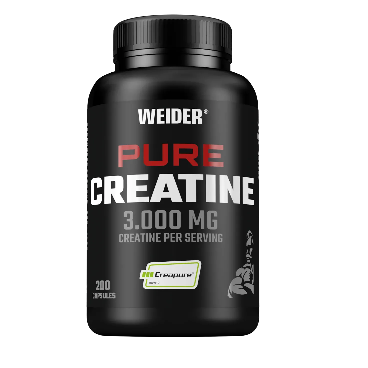 Pure Creatine Creapure® Capsules (200 Kapseln)