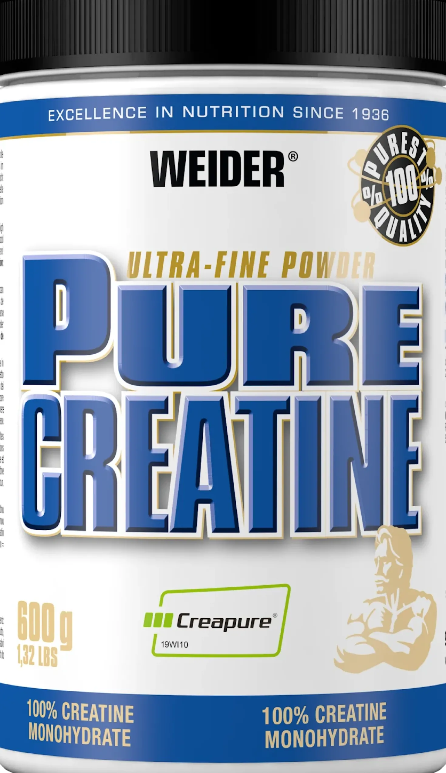 Pure Creatine Creapure® (600g)