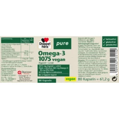 Pure Omega-3 1075 vegan (80 Kapseln)