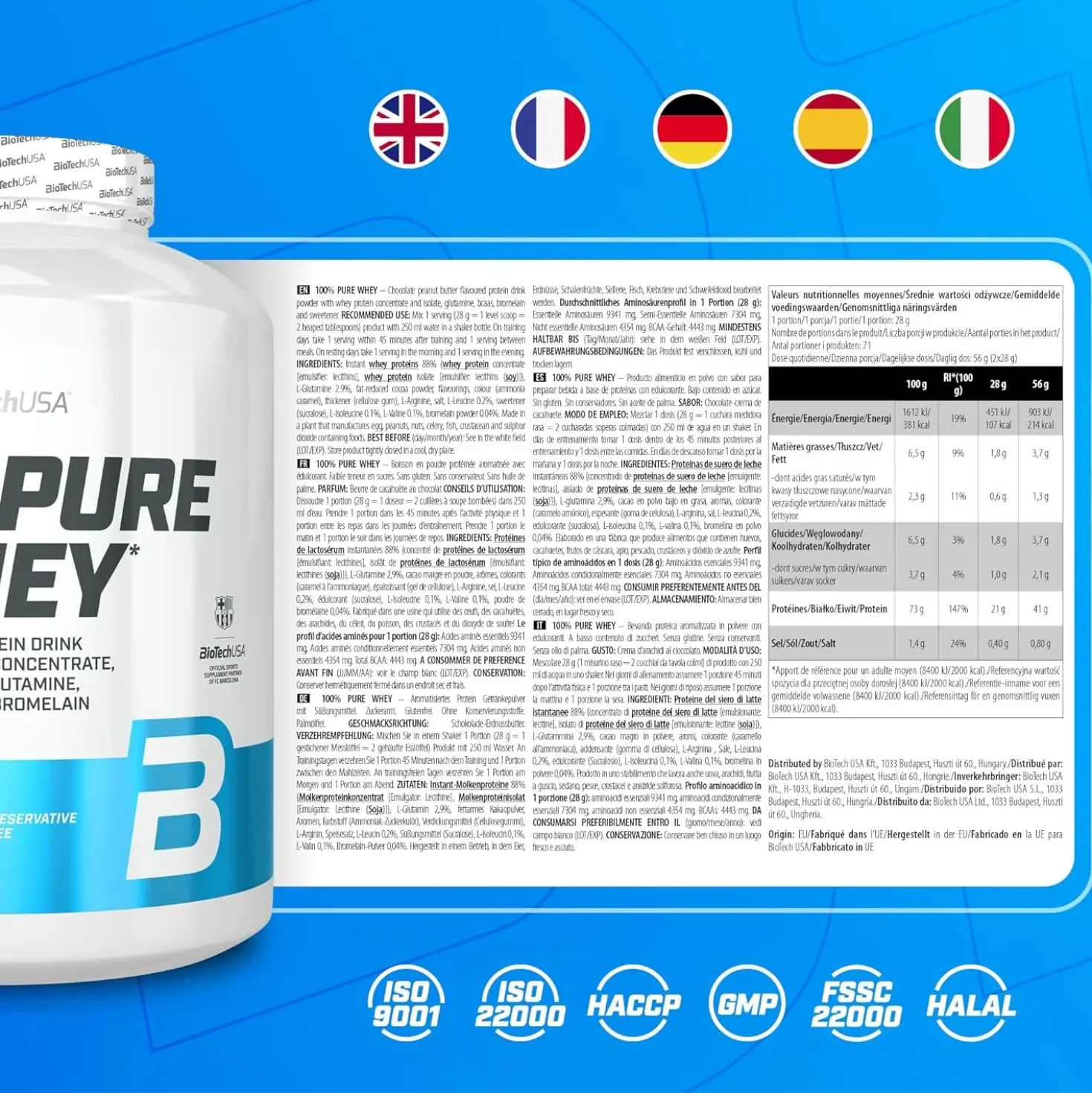 100% Pure Whey (2000g)