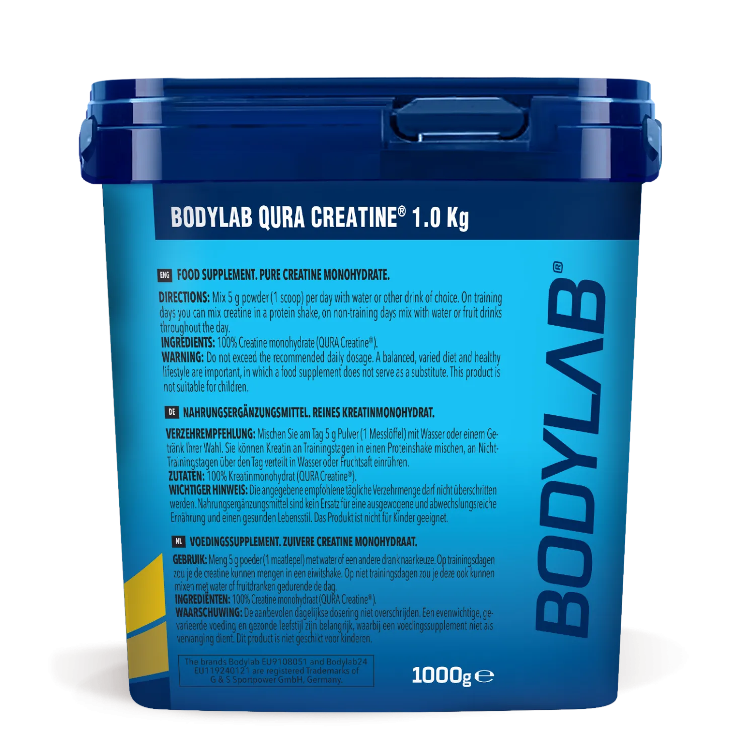 QURA Creatine™ Monohydrate (1000g)