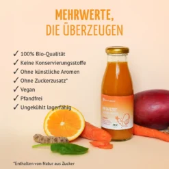 Saftzeit Bio Fastenkur 1-7 Tage (6 Flaschen pro Tag)