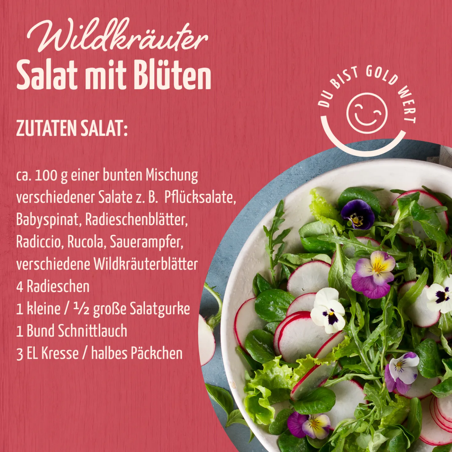 Salatkräuter Gewürzmischung Bio (100g)