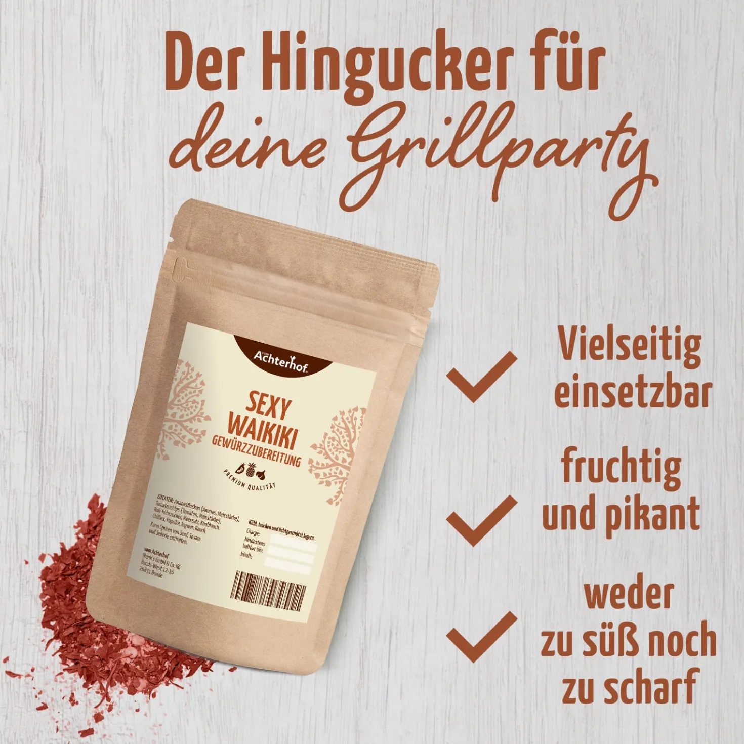 Sexy Waikiki Gewürzzubereitung (100g)