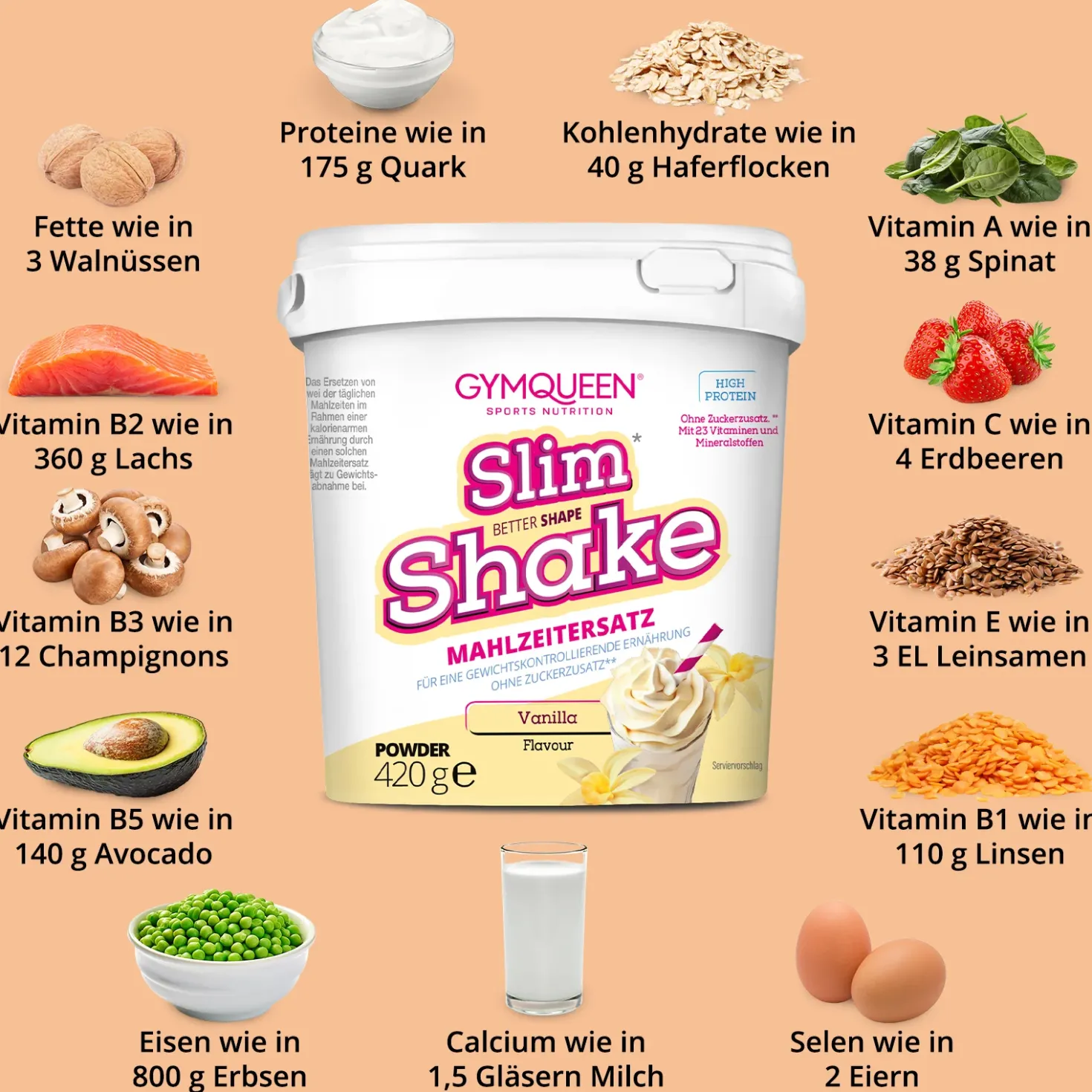 Slim Shake 4er Pack