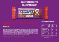 Snickers High Protein Bar Peanut Brownie (12x50g)