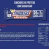 Snickers Low Sugar High Protein Bar (12x57g)