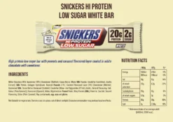 Snickers Low Sugar High Protein Bar (12x57g)