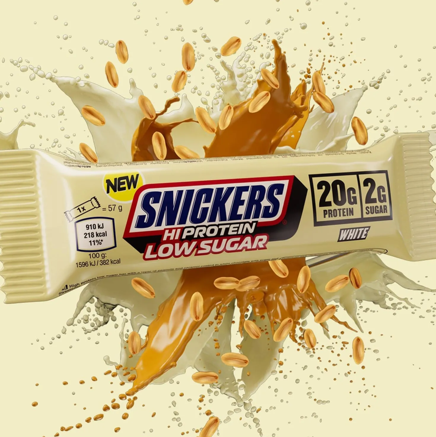 Snickers Low Sugar High Protein Bar (12x57g)