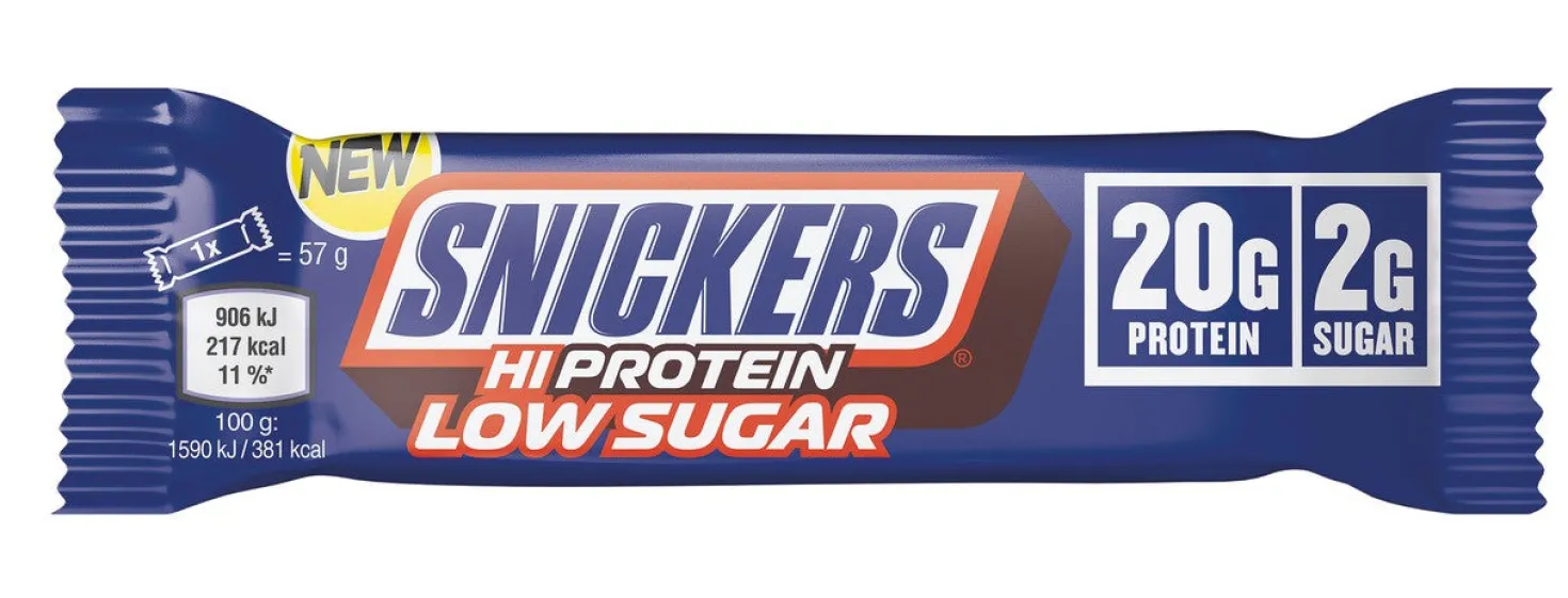 Snickers Low Sugar High Protein Bar (12x57g)