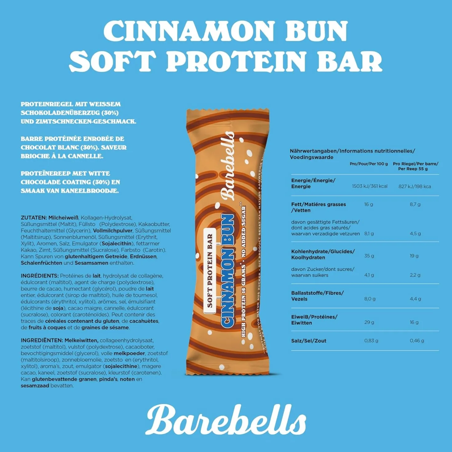 Soft Protein Bar (12x55g)
