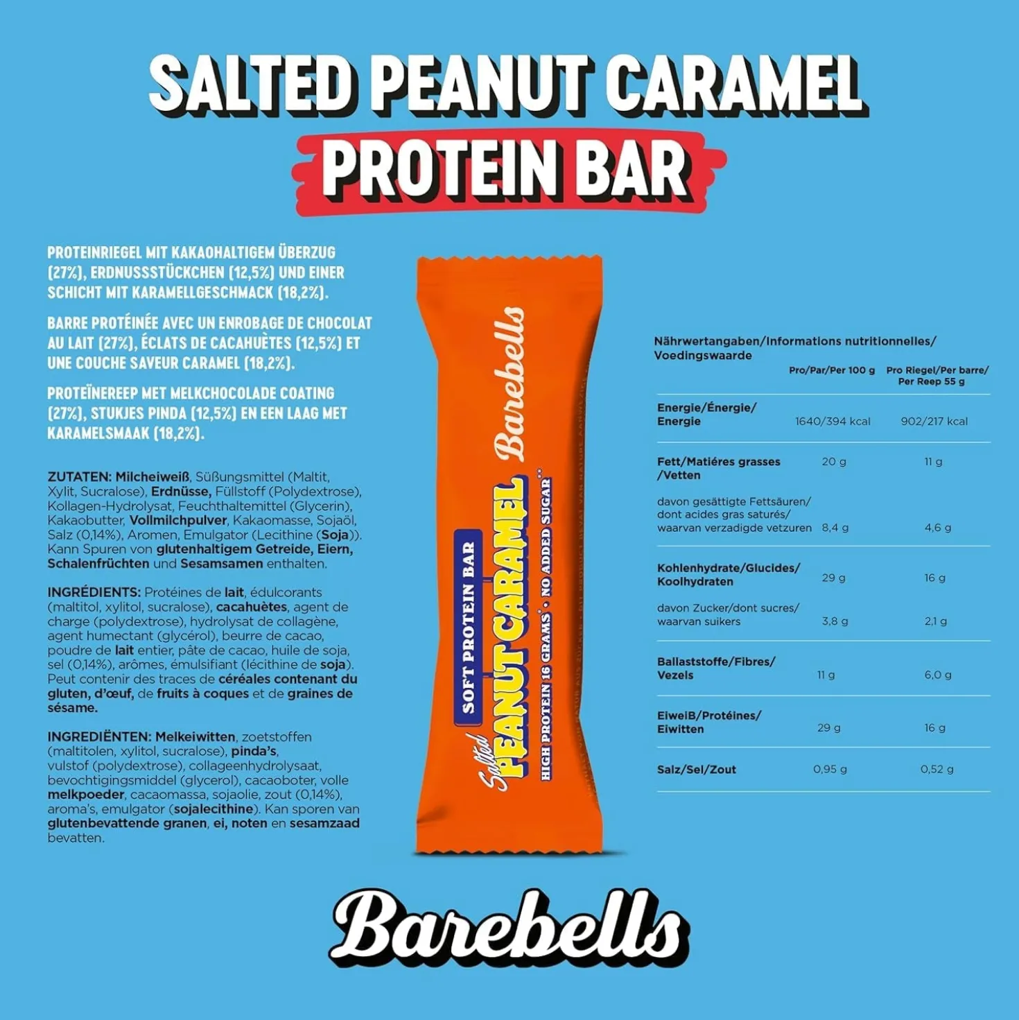 Soft Protein Bar (12x55g)