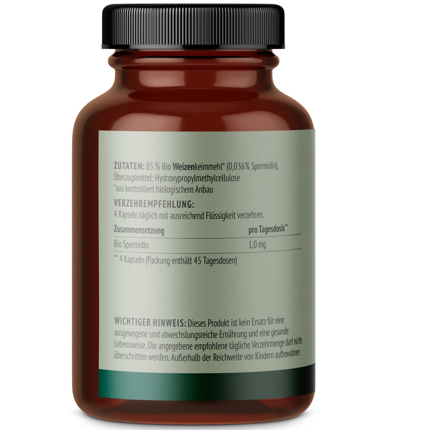 Spermidin Kapseln Bio (180 Kapseln)