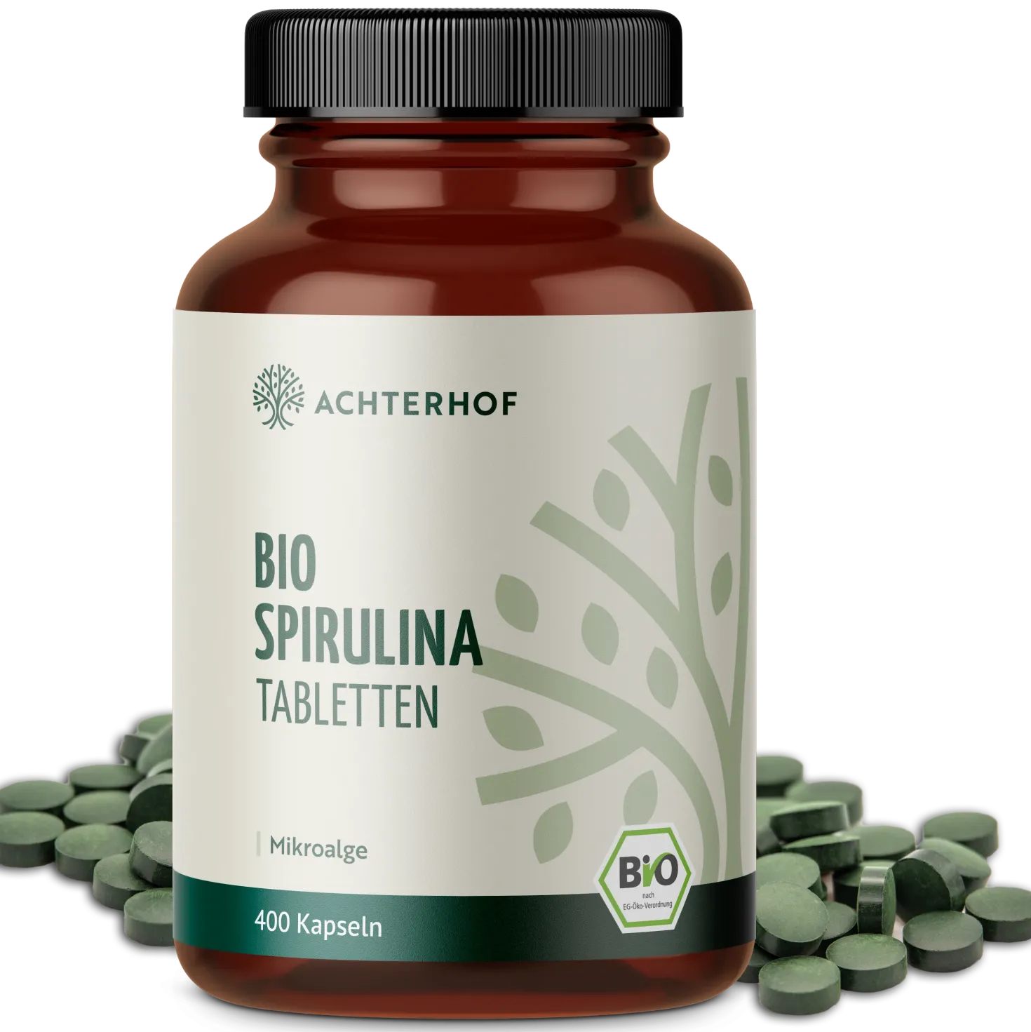 Spirulina Algen Tabletten Bio (400 Tabletten)