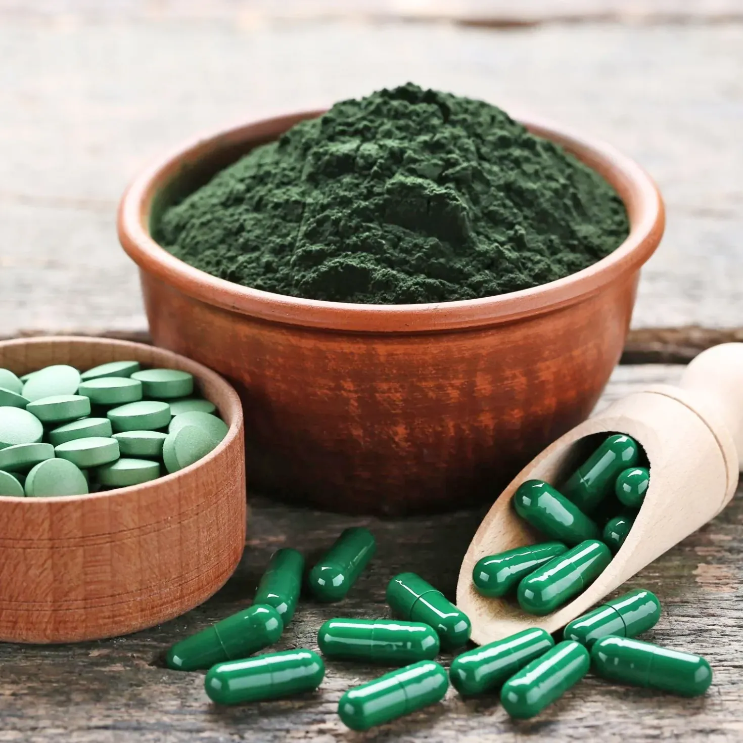 Spirulina Algen Tabletten Bio (400 Tabletten)