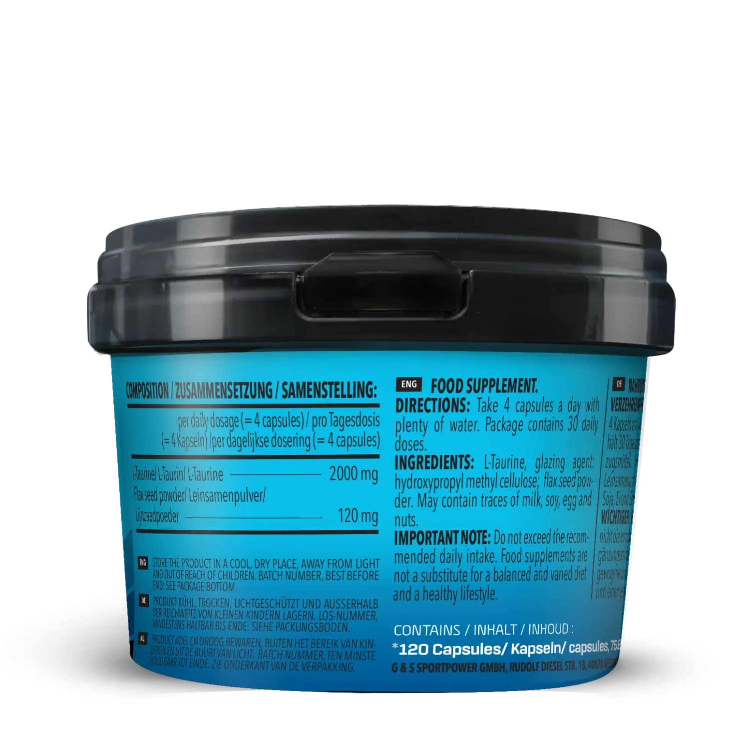 Taurine (120 Kapseln)