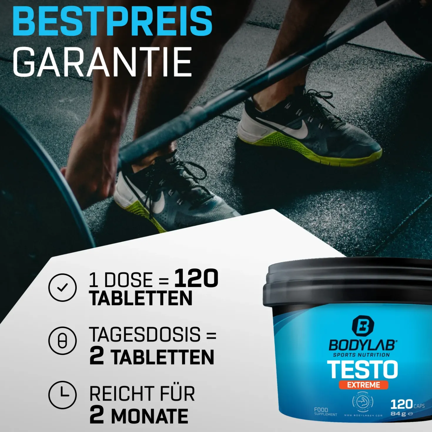 Testo Extreme (120 Kapseln)