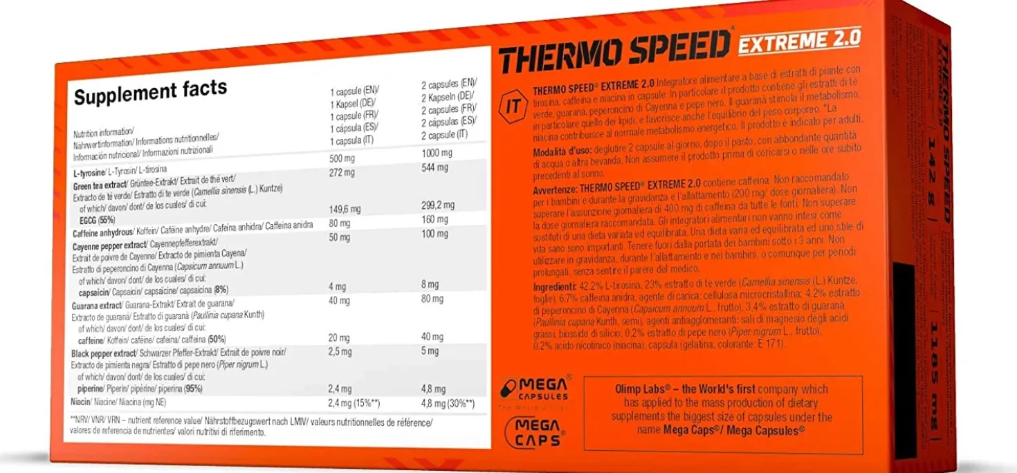 Thermo Speed® Extreme 2.0 (120 Kapseln)