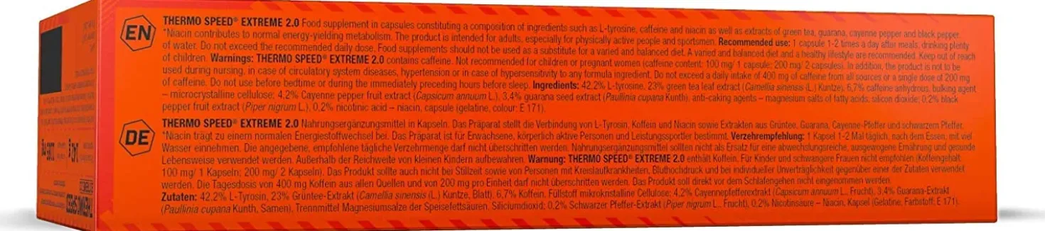 Thermo Speed® Extreme 2.0 (120 Kapseln)