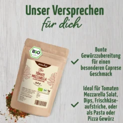 Tomate Mozzarella Gewürzzubereitung Bio (100g)