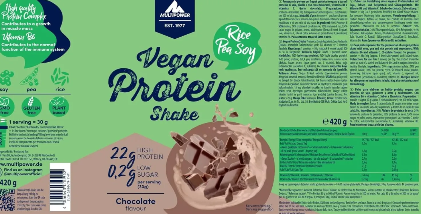 Vegan Protein Shake (420g)