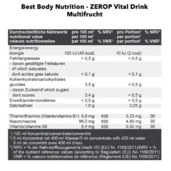 Vital Drink Zerop (1000ml)
