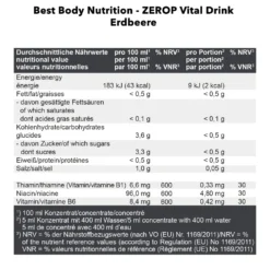 Vital Drink Zerop (1000ml)