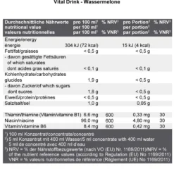 Vital Drink Zerop (1000ml)