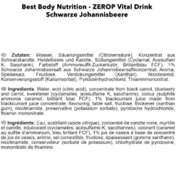 Vital Drink Zerop (1000ml)