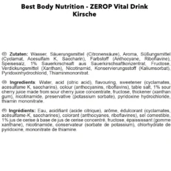 Vital Drink Zerop (1000ml)