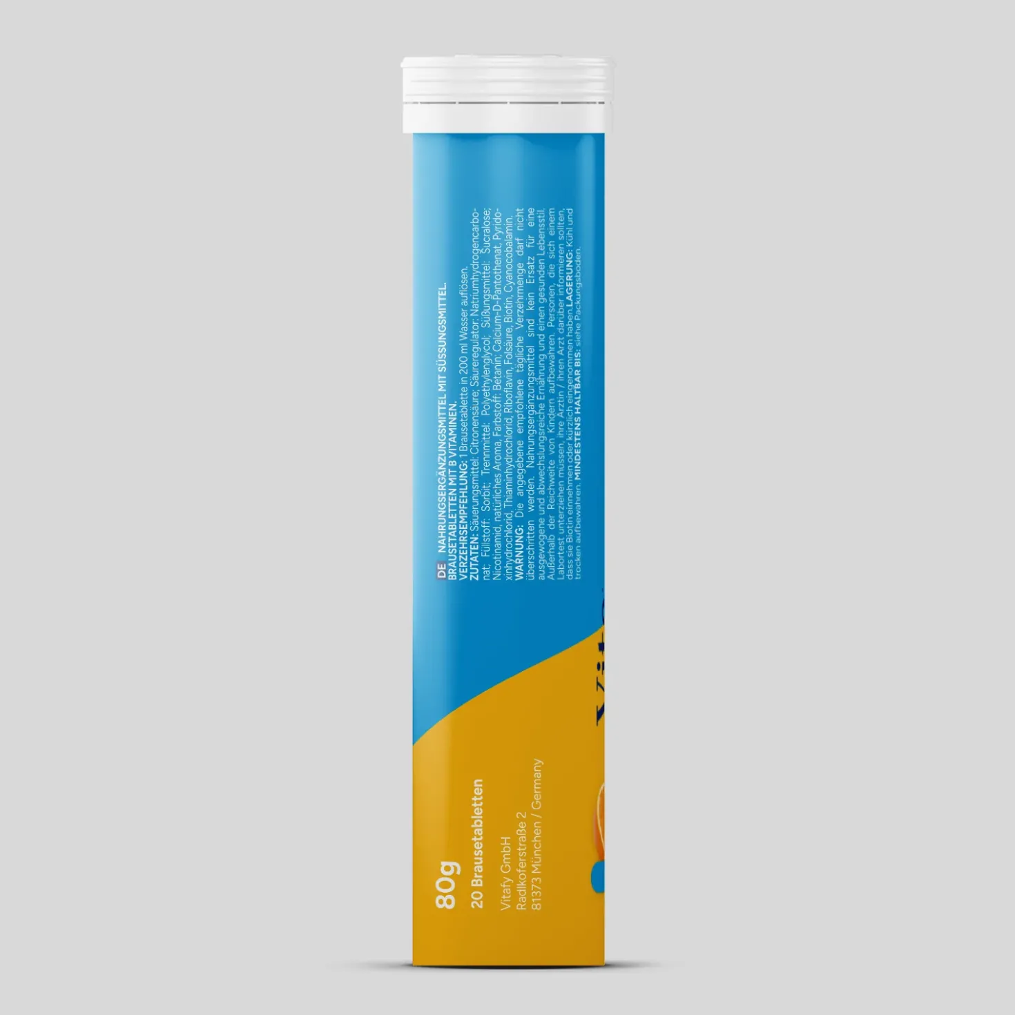 Vitamin B Komplex - Orange (20 Brausetabletten)