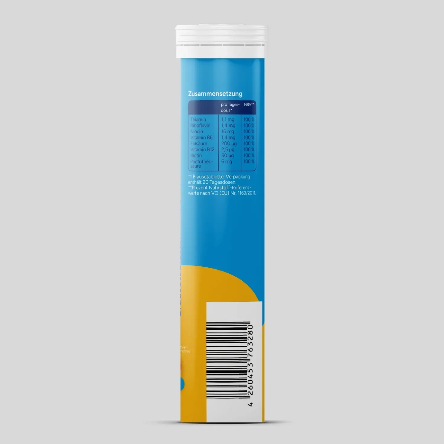 Vitamin B Komplex - Orange (20 Brausetabletten)