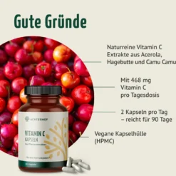 Vitamin C Kapseln (180 Kapseln)