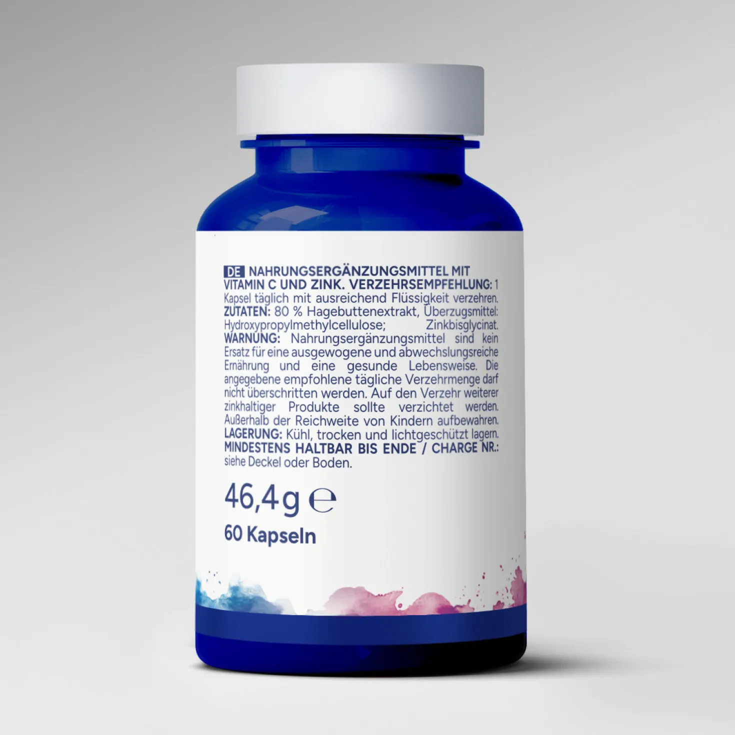 Vitamin C + Zink (60 Kapseln)