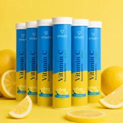 Vitamin C - Zitrone (20 Brausetabletten) - 6er Pack