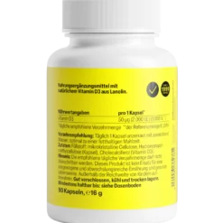 Vitamin D3 2000 I.E. (90 Kapseln)