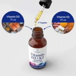 Vitamin D3 + K2 Öl Tropfen (50ml)