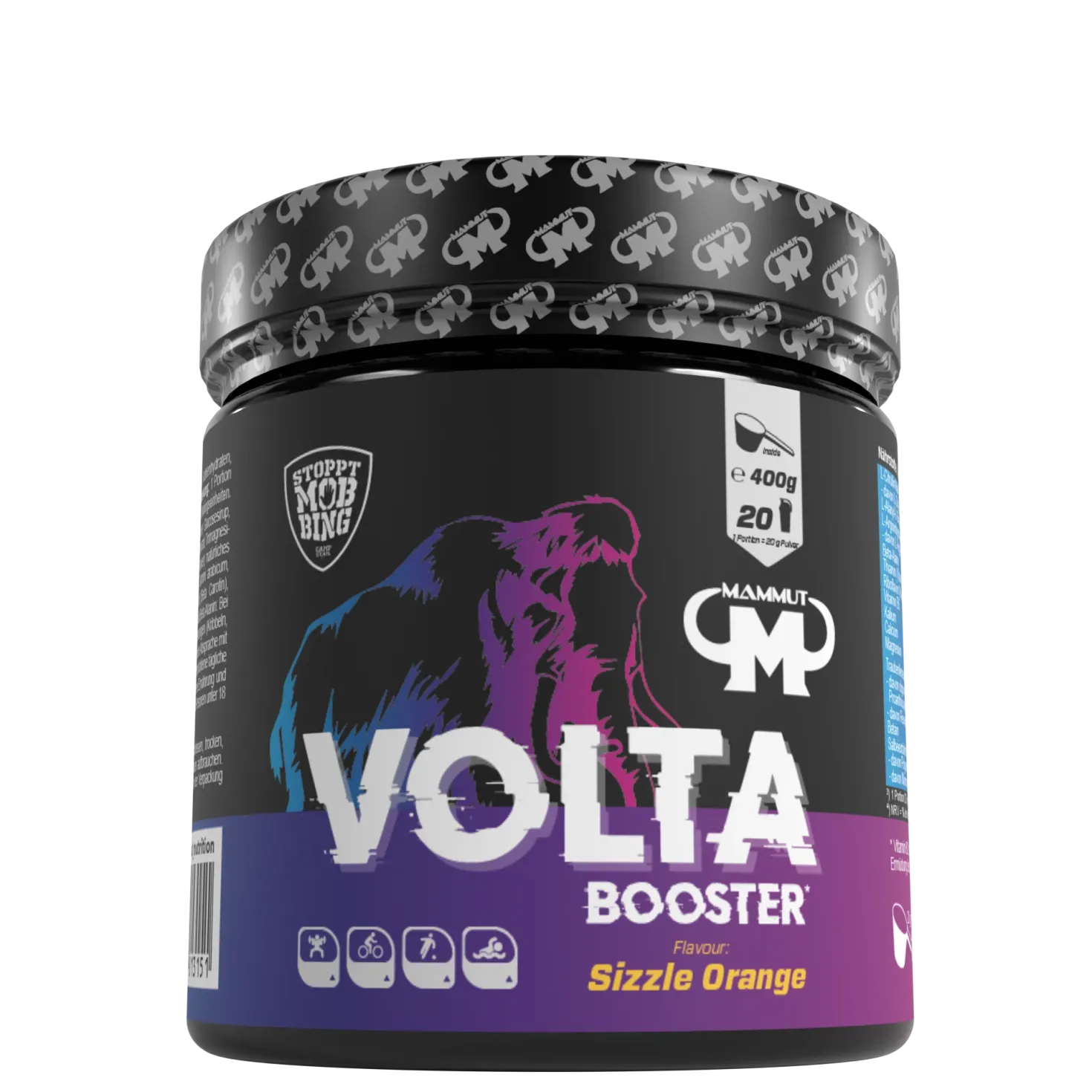 Volta Pre-Workout Booster Sizzle Orange (400g)