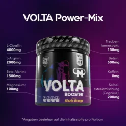 Volta Pre-Workout Booster Sizzle Orange (400g)