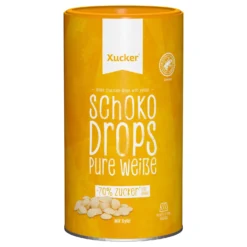 Weiße Schokodrops mit finnischem Xylit (750g)