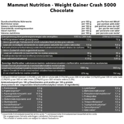 Weight Gainer Crash 5000 (4500g)