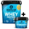 Whey + BIG PACK Ashwagandha (360 Kapseln)