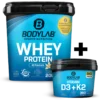 Whey + BIG PACK Vitamin D3 + K2 (360 Kapseln)