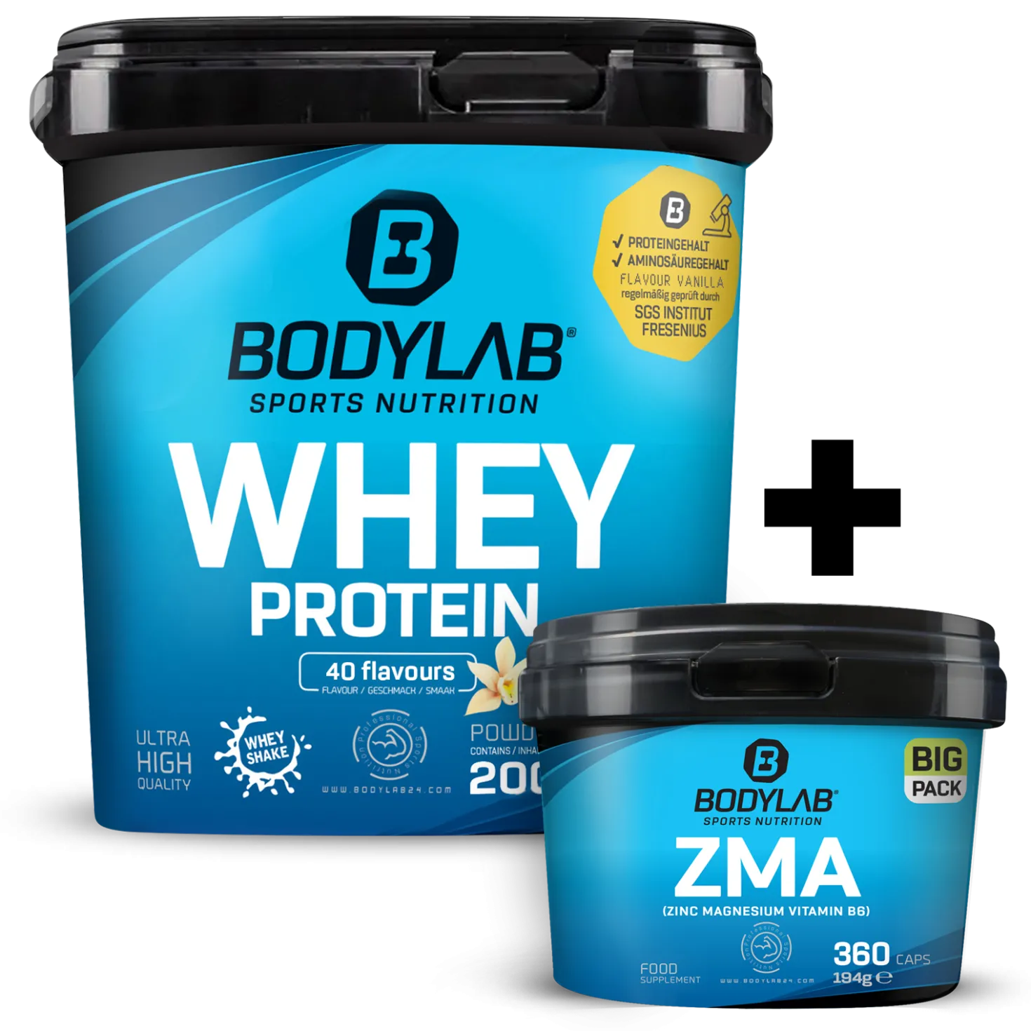 Whey + BIG PACK ZMA (360 Kapseln)