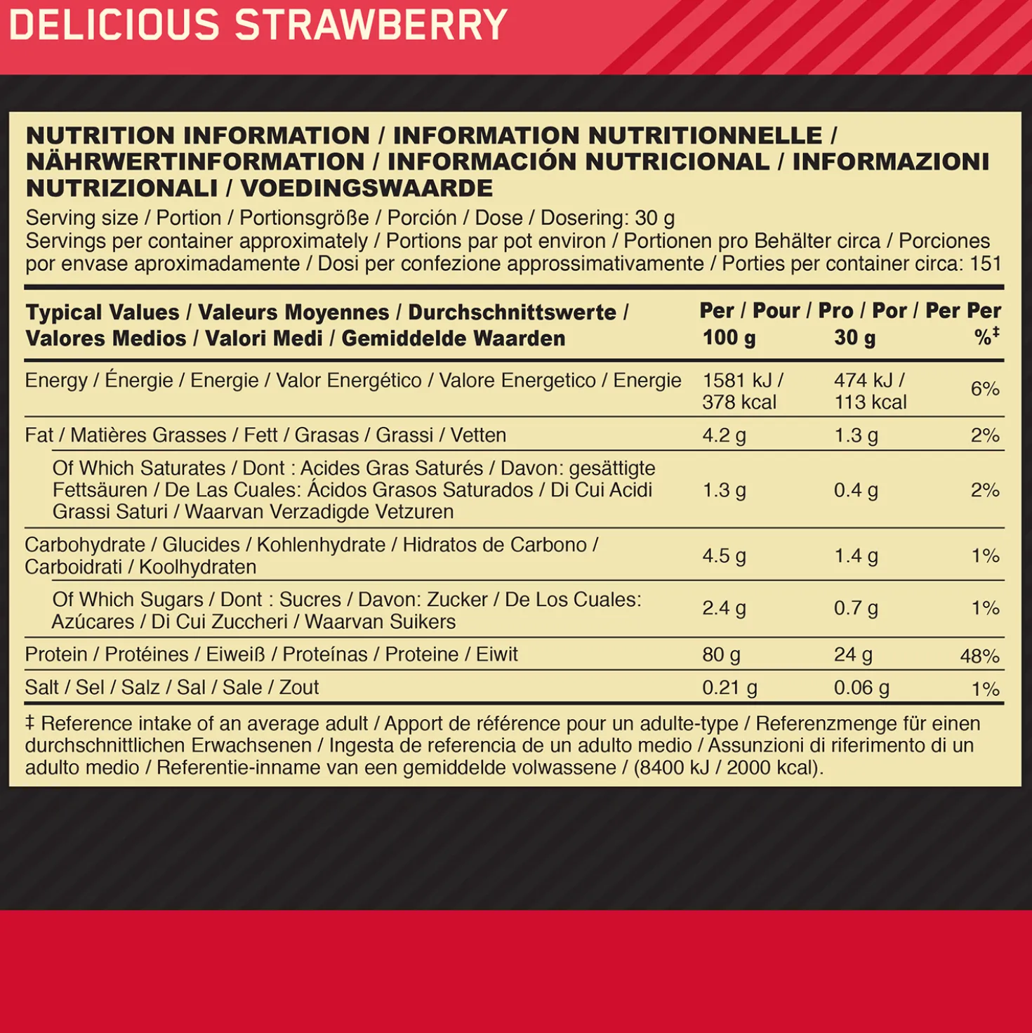 100% Whey Gold Standard (4530g)