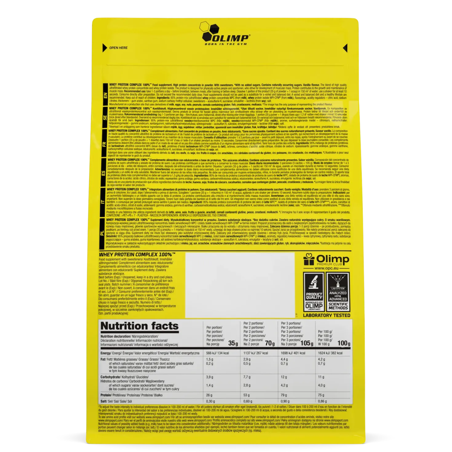 Whey Protein Complex 100% (700g)