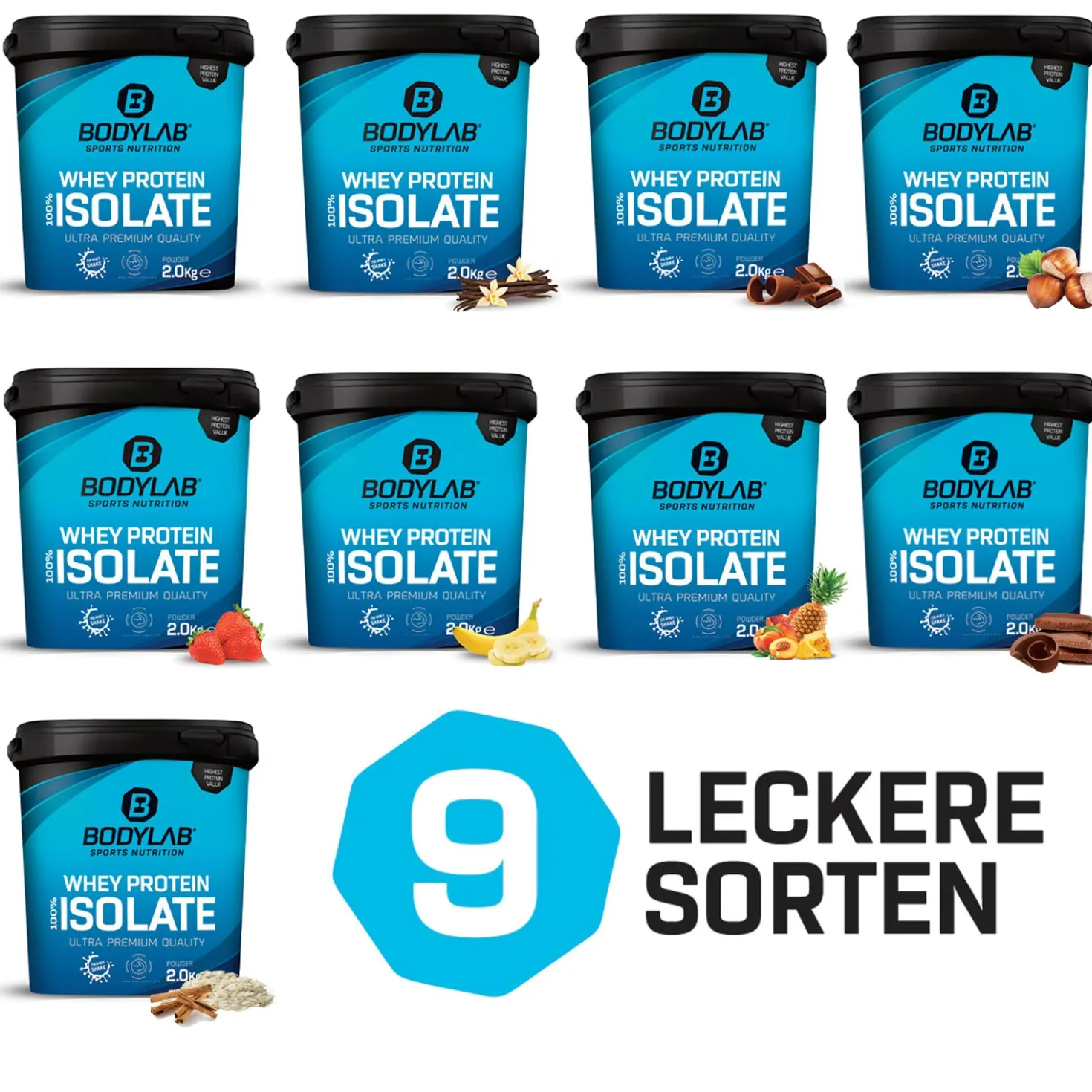 Whey Protein Isolat (2000g)